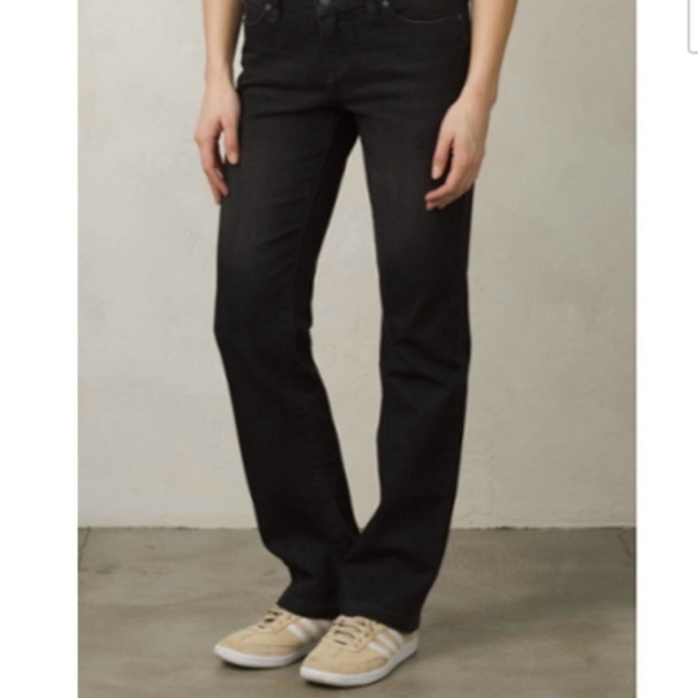 Prana Women’s Geneva Black Denim Bootcut Jeans